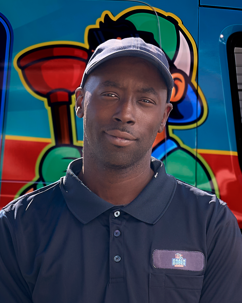 team member with the van 2